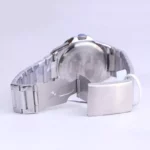 ساعت مچی نیوی فورس مردانه فلزی نقره ای صفحه مشکی 9258/1 - Image 2