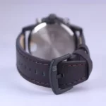 ساعت مچی نیوی فورس مردانه بند چرم قهوه ای دو زمانه 9095/5 - Image 2