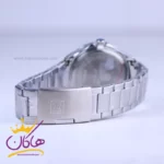 ساعت نیوی فورس مردانه فلزی نقره ای صفحه مشکی 9244/1 - Image 3