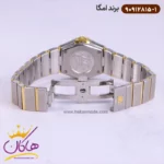 ساعت اومگا زنانه فلزی نقره ای طلایی کد 90912815/1 - Image 2