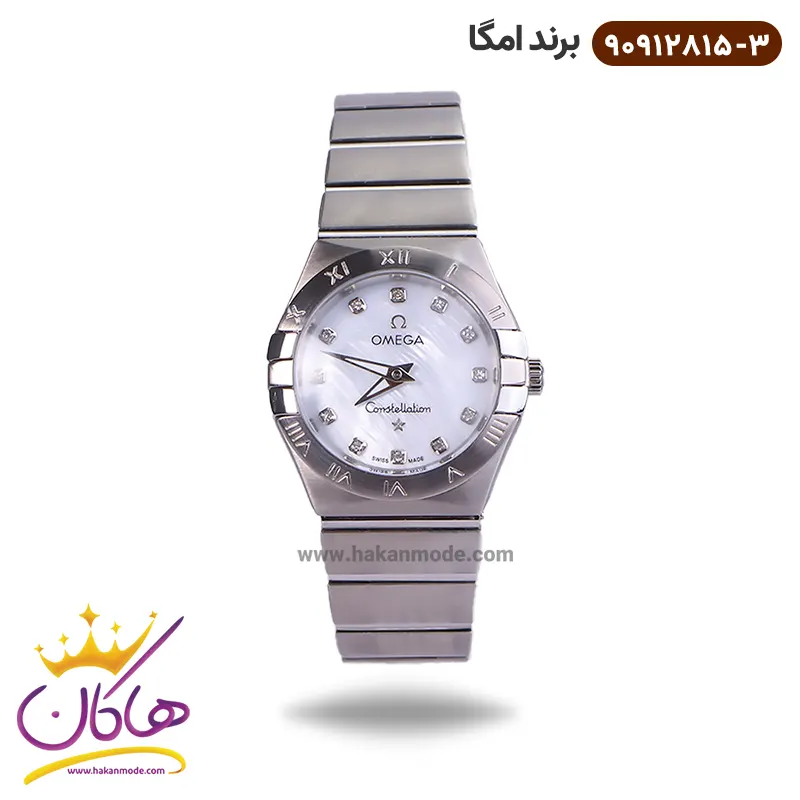 OMEGA-bernd-watch-code-90912815-3-3.webp ساعت اومگا کانسلکشن نقره ای صفحه سفید | 90912815/3 - Image 1