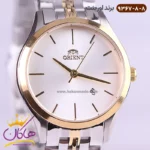 ساعت اورینت ست فلزی صفحه سفید 9367/8 - Image 2
