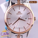 ساعت اورینت ست فلزی نقره ای رزگلد کد 9368/4 - Image 7
