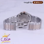 ساعت اورینت ست فلزی صفحه سفید ساده کد 9370 - Image 5
