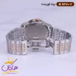 ساعت اورینت ست فلزی صفحه سفید ساده کد 9370 - Image 3