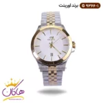 ساعت اورینت ست فلزی نقره ای طلایی کد 9366 - Image 2