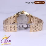 ساعت اورینت ست فلزی طلایی کد 9367 - Image 2