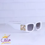 عینک آفتابی اف وایت زنانه فریم مستطیل سفید 3313/1 - Image 4
