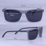 عینک آفتابی اوگا پلاریزه فریم مستطیل طوسی 78020/8 - Image 2