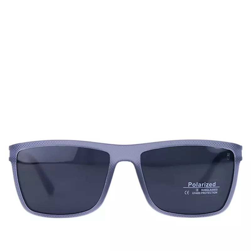 Oga-Sunglasses-code-78036.31.webp عینک آفتابی اوگا فریم مستطیل طوسی پلاریزه 78036/3 - Image 1