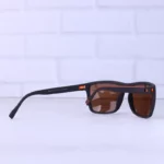 عینک آفتابی اوگا فریم مستطیل قهوه ای پلاریزه 78036/4 - Image 3