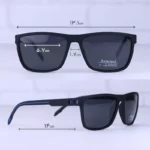 عینک آفتابی اوگا پلاریزه فریم مشکی مستطیل 78050/5 - Image 2