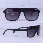عینک آفتابی مردانه مورل مشکی فریم مربع 7902/1 - Image 2