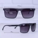 عینک آفتابی مردانه اوگا مشکی فریم مستطیل 7905/7 - Image 2