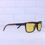 عینک آفتابی اوگا فریم مشکی عدسی زرد پلاریزه 78050/6 - Image 4