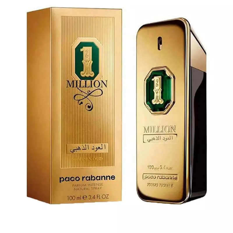 Paco-Rabanne-Perfume-1-Million-Golden-Oud1.webp عطر ادکلن پاکو رابان وان میلیون گلدن عود مردانه 100 میل - Image 1