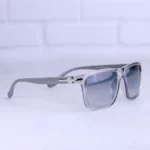 عدسی عینک آفتابی پرسول فریم مستطیل طوسی شفاف P 03274/4