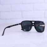 دسته عینک آفتابی پرسول مردانه فریم مربع مشکی P03277/1