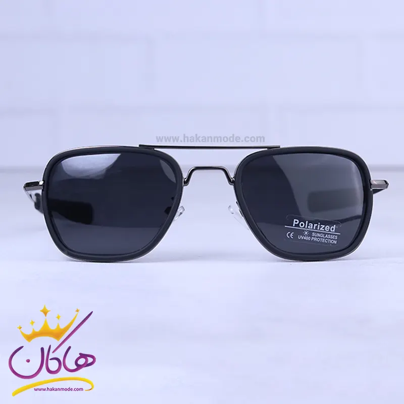 Polarized-highcopy-sunglasses-code-P-10-10.11.webp عینک آفتابی مردانه تمام مشکی P 10-10/1 - Image 1