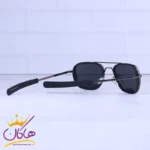 عینک آفتابی مردانه تمام مشکی P 10-10/1 - Image 4
