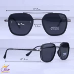 عینک آفتابی مردانه شیشه مشکی P 10-15/1 - Image 2