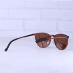عینک آفتابی پلیس آلومینیوم فریم گرد قهوه ای 8563/3 - Image 3
