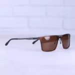 عینک آفتابی مردانه پلیس آلومینیومی قهوه ای 8633/3 - Image 4
