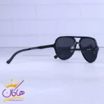 عینک آفتابی پلیس مردانه آلومینیومی مشکی خلبانی 8560/1 - Image 4