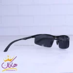 عینک آفتابی پلیس مردانه نیم فریم مشکی 8568/1 - Image 3