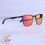 عینک آفتابی پلیس مردانه آلومینیوم شیشه جیوه ای قرمز 8651/1 - Image 4