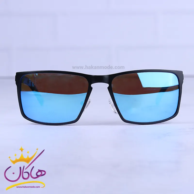 Police-sunglasses-code-86701.webp عینک آفتابی مردانه پلیس آلومینیوم عدسی جیوه ای آبی 8670/2 - Image 1