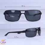عینک آفتابی مردانه پلیس آلومینیوم مشکی 9026 - Image 2