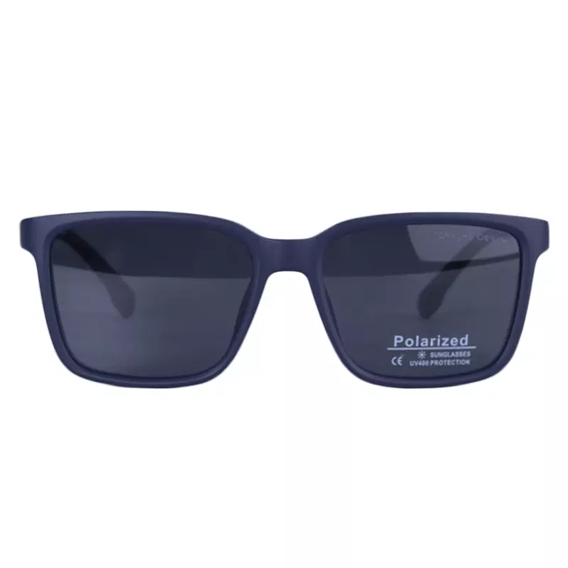 Porsche-Sunglasses-Code-P-3320.21.webp عینک آفتابی پورشه فریم سرمه ای مات پلاریزه P 3320/2 - Image 1