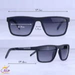 عینک آفتابی پورشه مردانه فریم مستطیل مشکی P8651/4 - Image 2