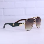 عدسی عینک آفتابی میباخ مردانه فریم خلبانی قهوه ای 72398/4