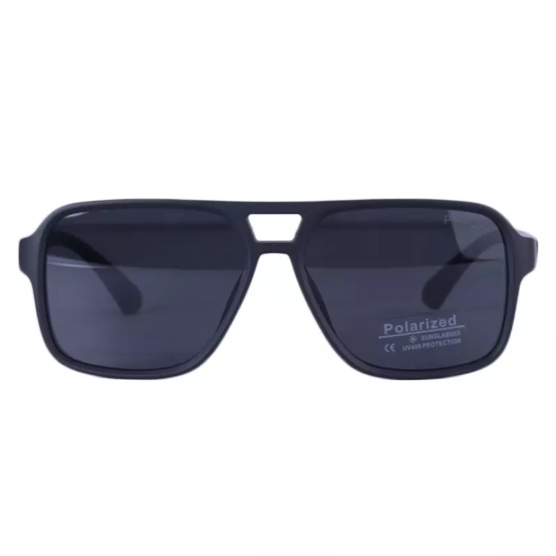 Prada-Sunglasses-Code-P-3323.11.webp عینک آفتابی مردانه پرادا فریم مربع مشکی پلاریزه P 3323/1 - Image 1