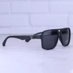 عینک آفتابی مردانه پرادا فریم مربع مشکی پلاریزه P 3323/1 - Image 4
