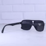 عینک آفتابی مردانه پرادا فریم مربع مشکی پلاریزه P 3323/1 - Image 3