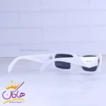 عینک آفتابی پرادا زنانه فریم مستطیل سفید 2767/1 - Image 3