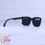 عینک آفتابی مردانه پرادا فریم مستطیل مشکی P3319/1 - Image 3