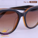 عینک آفتابی پرادا زنانه گربه ای قهوه ای pr29 - Image 3
