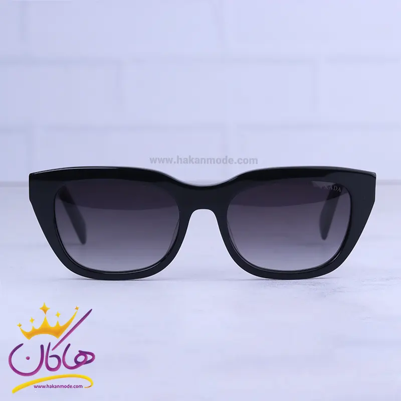 Prada-sunglasses-code-PRA06V.11.webp عینک آفتابی پرادا زنانه فریم مشکی استیت PRA06V/1 - Image 1