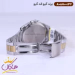 ساعت کیو اند کیو مردانه فلزی صفحه طلایی A05A-001PY - Image 4
