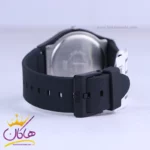 ساعت پسرانه کیو اند کیو بند رابر مشکی صفحه مشکی A212J004Y - Image 2
