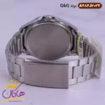 ساعت مردانه کیو اند کیو نقره ای صفحه مشکی A484J202Y - Image 5