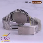 ساعت مردانه کیو اند کیو نقره ای صفحه مشکی A484J202Y - Image 3