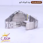 ساعت کیو اند کیو ست نقره ای صفحه مشکی C10A-042PY , C11A-026PY - Image 7