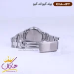ساعت کیو اند کیو زنانه فلزی صفحه سفید C11A-001PY - Image 2