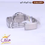 ساعت کیو اند کیو ست نقره ای صفحه مشکی C10A-042PY , C11A-026PY - Image 4