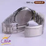 ساعت مچی کیو اند کیو مردانه نقره ای صفحه سفید C214J201Y - Image 3